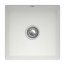Villeroy&Boch Subway 50 SU Zlewozmywak ceramiczny 1-komorowy CeramicPlus 44x44 cm z korkiem pop-up podblatowy bez ociekacza jasnoszary Steam 332502SM - zdjęcie 1