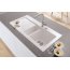 Villeroy&Boch Subway 60 Flat Zlewozmywak ceramiczny 1,5-komorowy prawy CeramicPlus 96,5x47,5 cm z korkiem pop-up na równi z blatem z ociekaczem biały Weiss Alpin 67122FR1 - zdjęcie 2