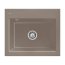 Villeroy&Boch Subway 60 S Flat Zlewozmywak ceramiczny 1-komorowy CeramicPlus 56,5x47,5 cm na równi z blatem, bez ociekacza, jasnobrązowy, drewniany Timber 33091FTR - zdjęcie 1