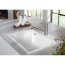 Villeroy&Boch Subway 60 S Flat Zlewozmywak ceramiczny 1-komorowy CeramicPlus 56,5x47,5 cm z korkiem pop-up na równi z blatem bez ociekacza biały Stone White 33092FRW - zdjęcie 4