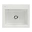 Villeroy&Boch Subway 60 S Zlewozmywak ceramiczny 1-komorowy CeramicPlus 60x51 cm z korkiem pop-up do wbudowania bez ociekacza jasnoszary Steam 330902SM - zdjęcie 1