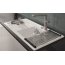 Villeroy&Boch Subway 60 XL Zlewozmywak ceramiczny 1-komorowy prawy CeramicPlus 100x51 cm do wbudowania, z ociekaczem, biały Stone White 671901RW - zdjęcie 2