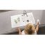 Villeroy&Boch Subway 60 XR Zlewozmywak ceramiczny 1,5-komorowy prawy CeramicPlus 100x51 cm do wbudowania, z ociekaczem, jasnoszary Steam 672101SM - zdjęcie 2