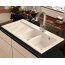 Villeroy&Boch Subway 60 XR Zlewozmywak ceramiczny 1,5-komorowy prawy CeramicPlus 100x51 cm do wbudowania, z ociekaczem, jasnoszary Steam 672101SM - zdjęcie 4