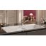Villeroy&Boch Subway 60 Zlewozmywak ceramiczny 1,5-komorowy prawy CeramicPlus 100x51 cm z korkiem pop-up do wbudowania z ociekaczem kremowy Ivory 671202FU - zdjęcie 2