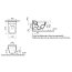 Vitra D-Light Toaleta WC podwieszana 57,5x36,5x35 cm, biała 5911B003-1086 - zdjęcie 3