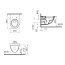 Vitra Form500 Toaleta WC podwieszana 54,5x35,5x33,5 cm, biała 4305B003-0075 - zdjęcie 3