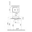 Vitra Metropole Umywalka nablatowa 49,5x37,5x17 cm, biała 5665B003-0029 - zdjęcie 5