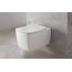 VitrA Metropole Zestaw Toaleta WC podwieszana 56x36 cm bez kołnierza z deską sedesową wolnoopadającą Slim, biały 7672B003-0075+102-003-009 - zdjęcie 2