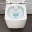 VitrA Metropole Zestaw Toaleta WC podwieszana 56x36 cm bez kołnierza z deską sedesową wolnoopadającą Slim, biały 7672B003-0075+102-003-009 - zdjęcie 5
