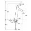 Vitra Nest Trendy Bateria umywalkowa wysoka chrom A42301EXP - zdjęcie 3