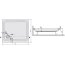 Sanplast Free Line B/FREE Brodzik prostokątny 120x90x9 cm akrylowy ze steleżem STB biały 615-040-0590-01-000 - zdjęcie 3