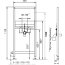 Werit/Jomo JomoTech Stelaż do umywalki 104-000000005 - zdjęcie 2