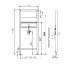 Werit/Jomo JomoTech Stelaż do umywalki 104-000000008 - zdjęcie 2