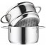 WMF Mini Garnek z wkładem do gotowania na parze 1,5l, srebrny 0716836040 - zdjęcie 2