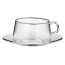 WMF TeaTime Filiżanka do herbaty 14,7x14,7x6,2 cm, przezroczysta/srebrna 0636316040 - zdjęcie 1