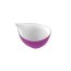 Zak Designs Onion Miska na przekąski 18 cm, fioletowa/biała 2264-0321 - zdjęcie 1