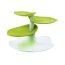 Zak Designs Patera na ciasta 19x19x14 cm, biała/zielona 1283-N920 - zdjęcie 1