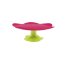 Zak Designs Patera na ciasta 33x33x11,5 cm, różowa/zielona 1701-N950 - zdjęcie 1