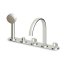 Zucchetti Isyfresh Bateria wannowa 5-otworowa chrom ZD5443 - zdjęcie 1
