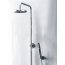 Zucchetti Isyshower Zestaw prysznicowy natynkowy z deszczownicą czarny mat gofrowany ZD1050.N1 - zdjęcie 3