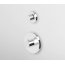 Zucchetti Isystick Bateria termostatyczna natryskowa podtynkowa 3/4" biała ZD1077.W - zdjęcie 3