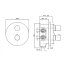 Zucchetti Isystick Isyarc Bateria termostatyczna prysznicowa podtynkowa 1/2" chrom ZD1800 - zdjęcie 2