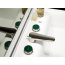 Zucchetti Savoir Bateria umywalkowa błyszczący nikiel/zielony ZSA401.C8V - zdjęcie 2