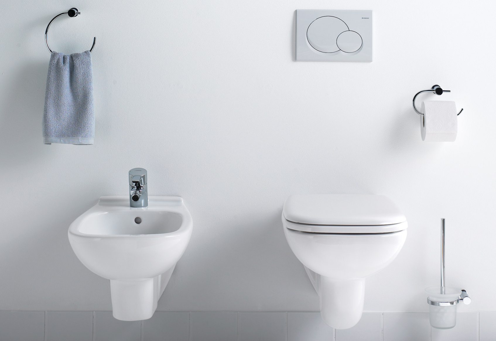 Duravit D-Code toaleta, miska WC Duravit, bidet Duravit D-Code, łazienka nowoczesna – wyposażenie łazienek lazienkarium.pl
