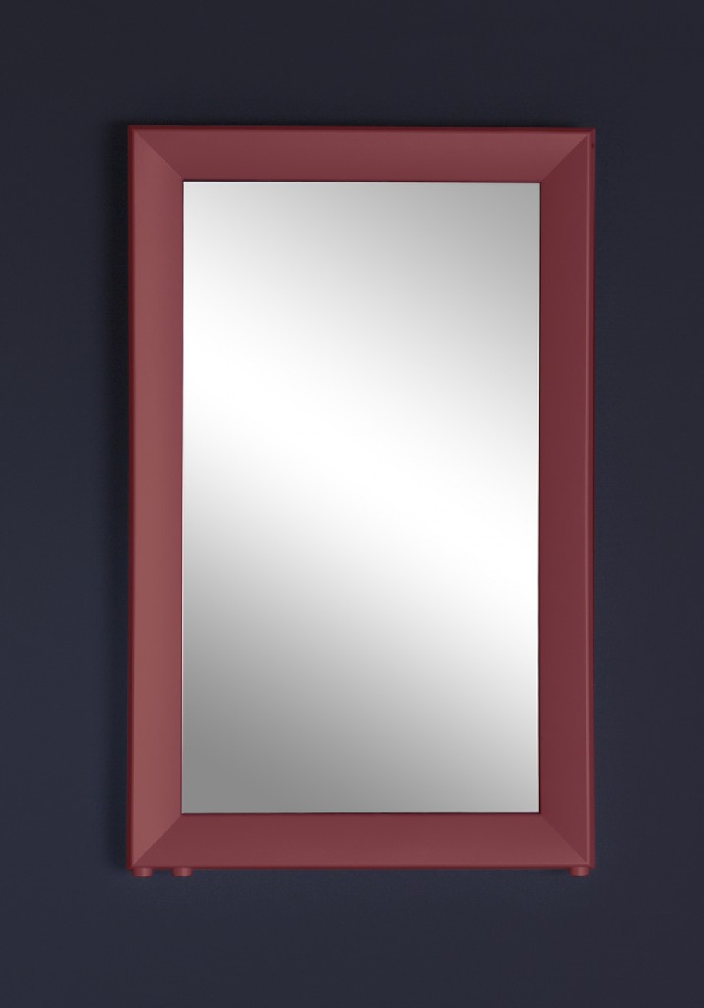 enix rama mirror grzejnik, enix rama mirror grzejnik ozdobny, czerwony grzejnik enix rama mirror
