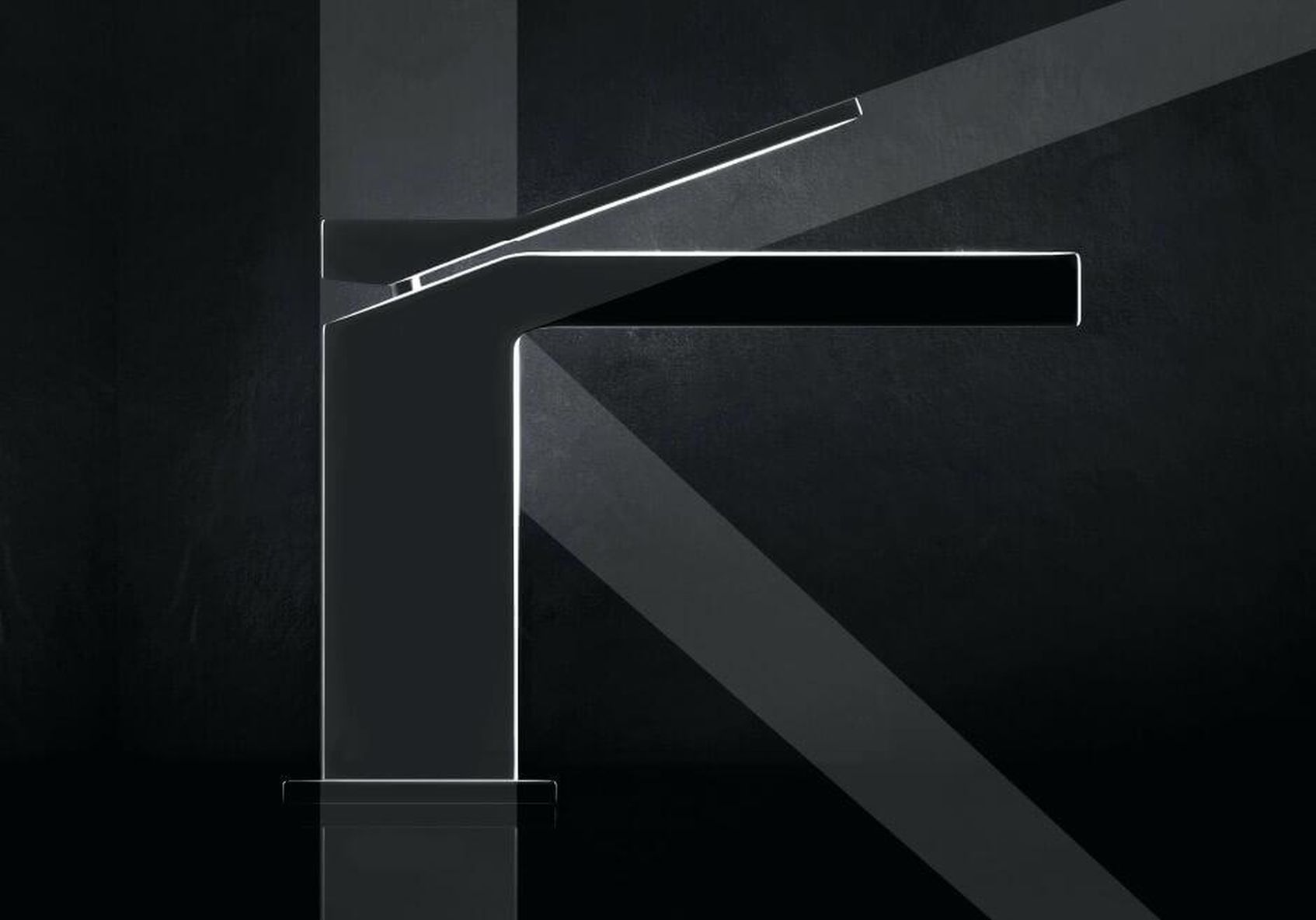 Gessi Rettangolo Bateria Umywalkowa w Kształcie Litery K Gessi Armatura Rettangolo - lazienkarium.pl Gessi Rettangolo K – armatura łazienkowa jako dzieło sztuki