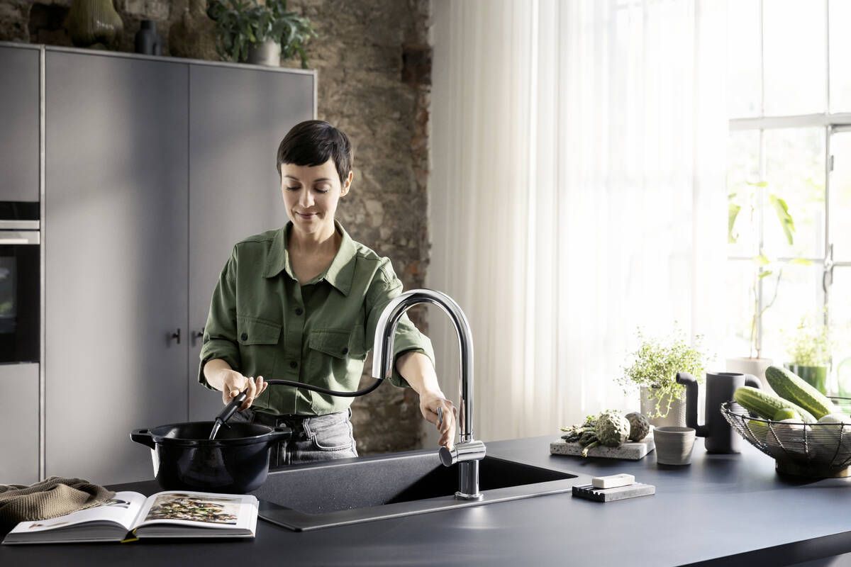 Bateria kuchenna Hansgrohe Aqittura M91 - www.Łazienkarium.pl Hansgrohe Aqittura M91, Bateria kuchenna, Bateria kuchenna Hansgrohe Aqittura M91, Baterie kuchenne Hansgrohe Aqittura M91