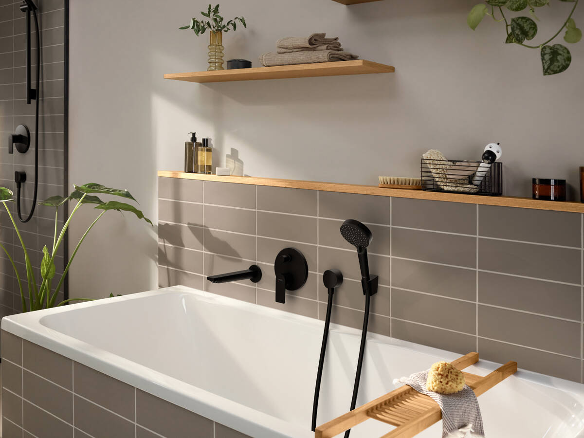 Aranżacja łazienkai z Hansgrohe Rebris - www.Łazienkarium.pl Hansgrohe rebris, Hansgrohe rebris s, Hansgrohe rebris E