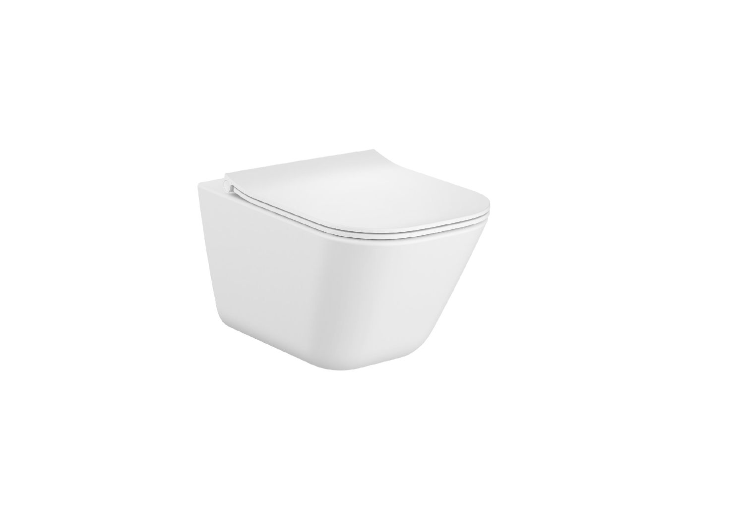 Miska WC Roca Gap Rimless z deską wolnoopadającą - www.Łazienkarium.pl miska WC wisząca z deską wolnoopadającą,miska WC bez kołnierza z deską wolnoopadającą, miska WC podwieszana z deską wolnoopadającą