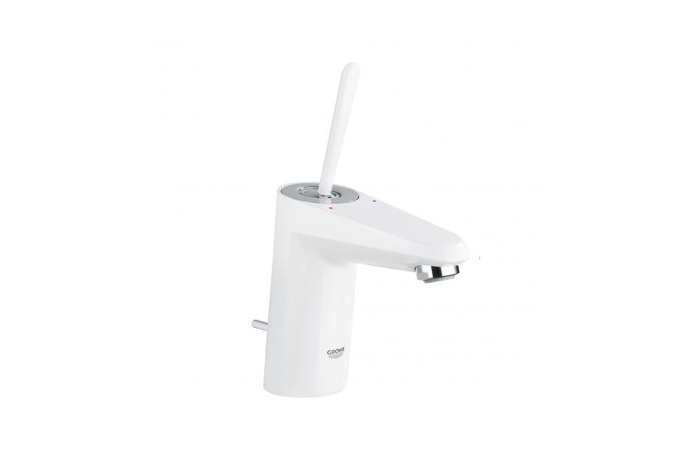 Biała bateria umywalkowa GROHE Eurodisk - lazienkarium.pl grohe eurodisk joy biała bateria, biała bateria grohe eurodisk, bateria umywalkowa biała grohe eurodisk