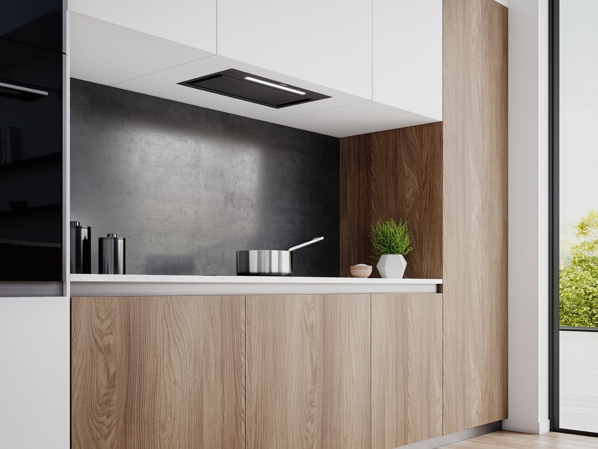 Franke Box Flush Okap do zabudowy czarny