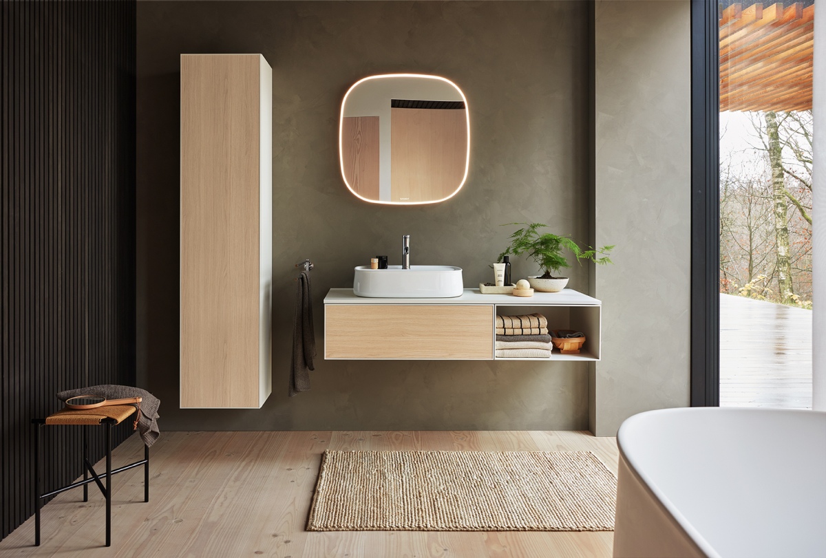 Duravit Zencha Umywalka nablatowa Biała