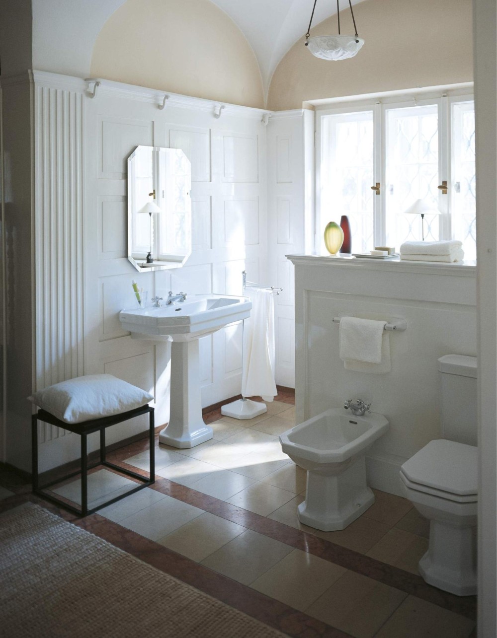 duravit 1930 aranżacja łazienki, duravit 1930 łazienka klasyczna, miska wc klasyczna duravit 1930