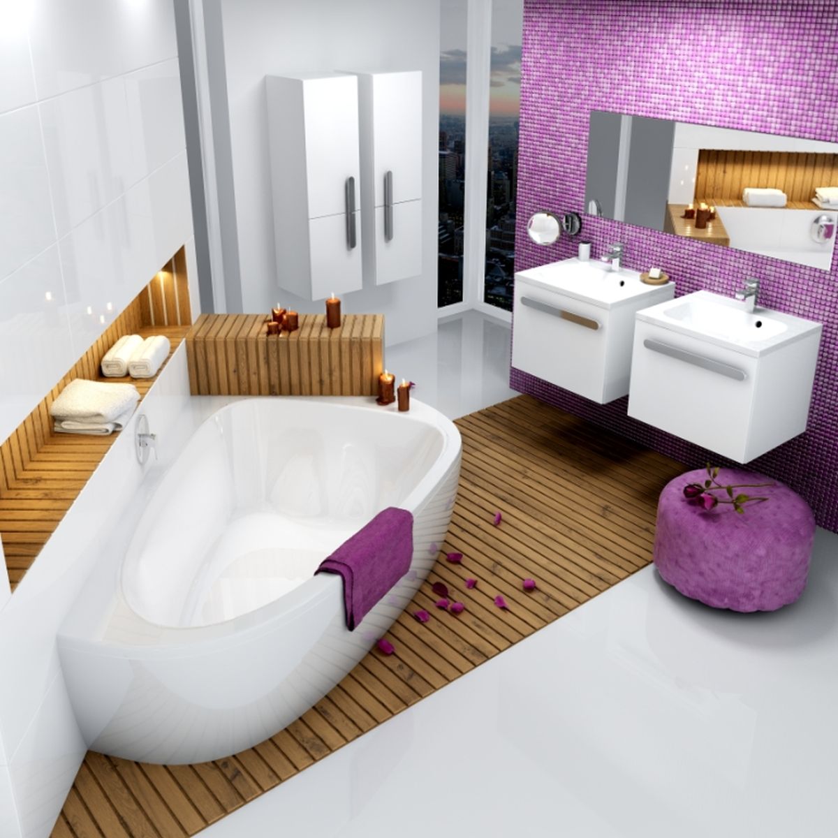 łazienka z mozaiką, łazienka beżowa z mozaiką, biała łazienka z mozaiką, łazienka z mozaiką marokańską, łazienka z mozaiką na podłodze