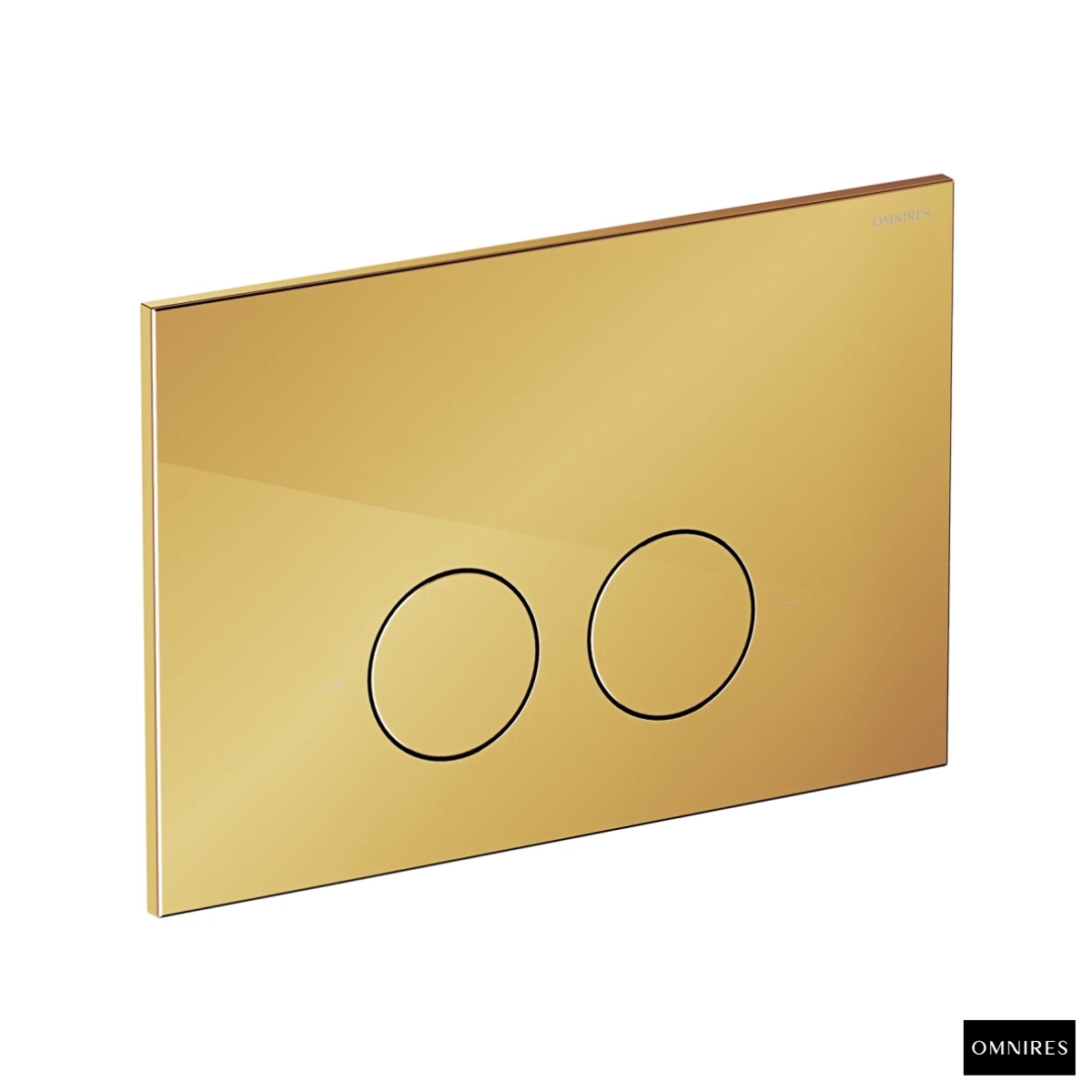 OMNIRES MINIMAL Przycisk WC złoty połysk