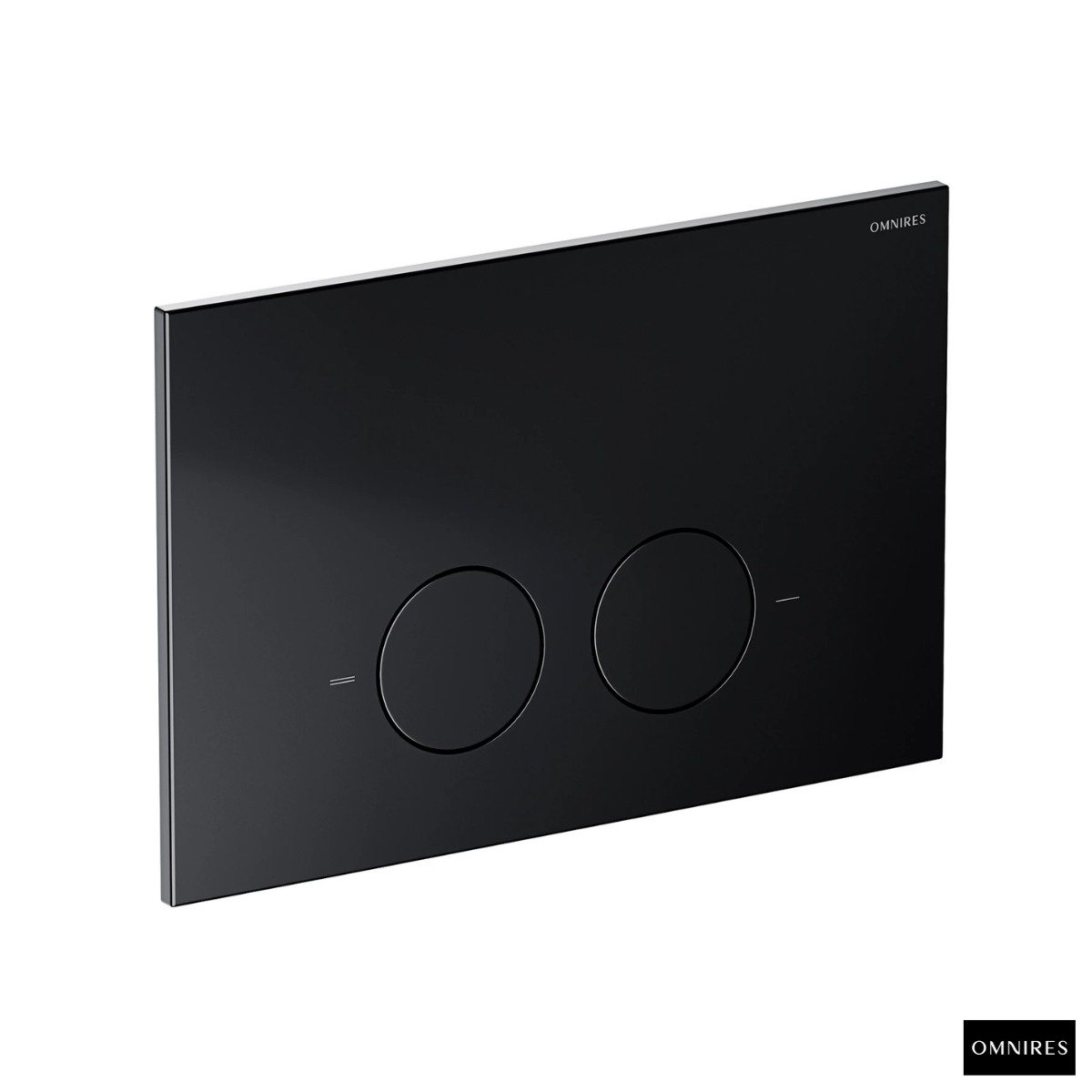 OMNIRES MINIMAL Przycisk WC czarny mat