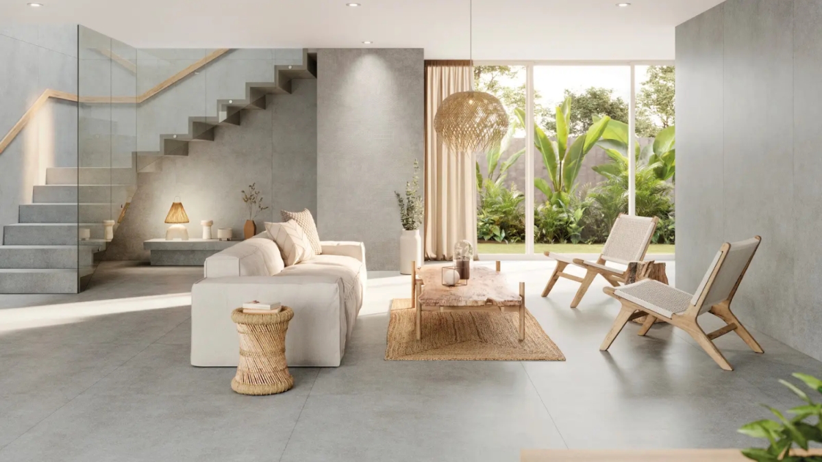 Porcelanosa Deep Light Grey Nature Płytki szare