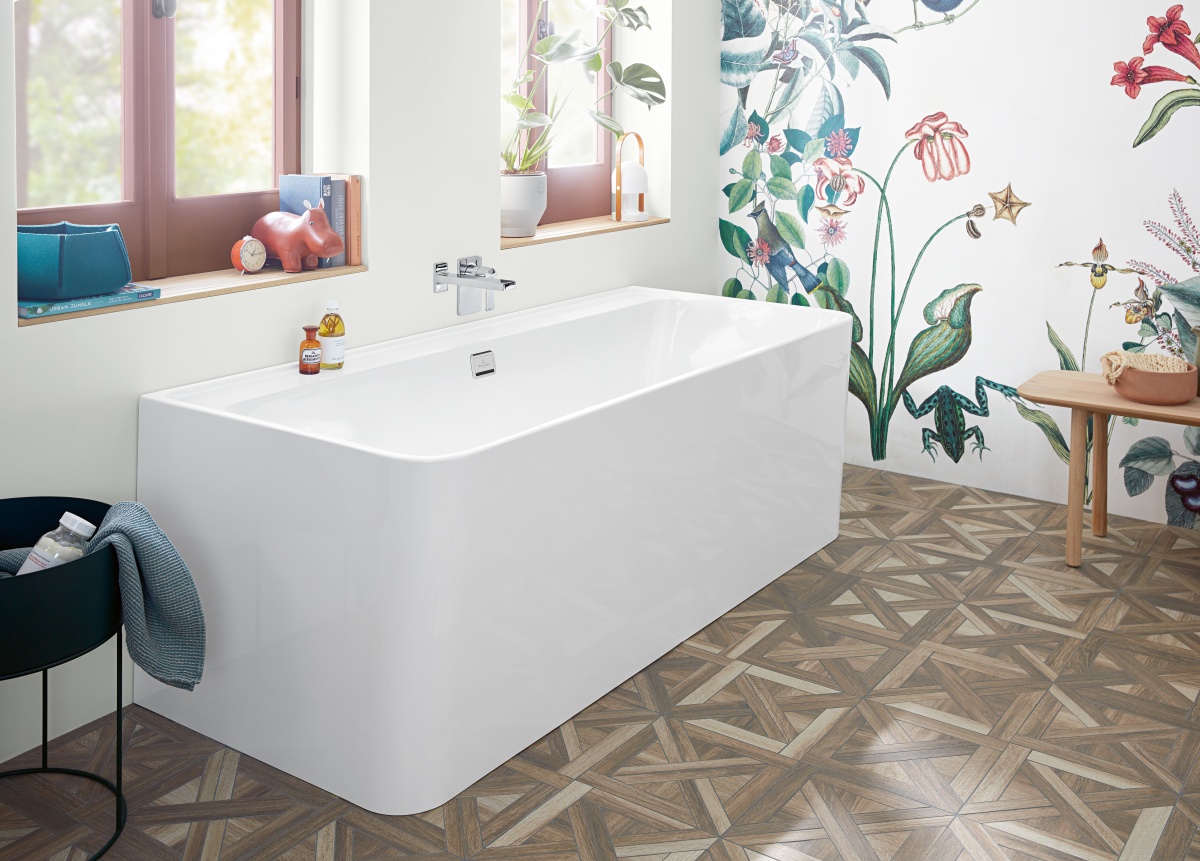 Villeroy&Boch Collaro Wanna wolnostojąca przyścienna biała