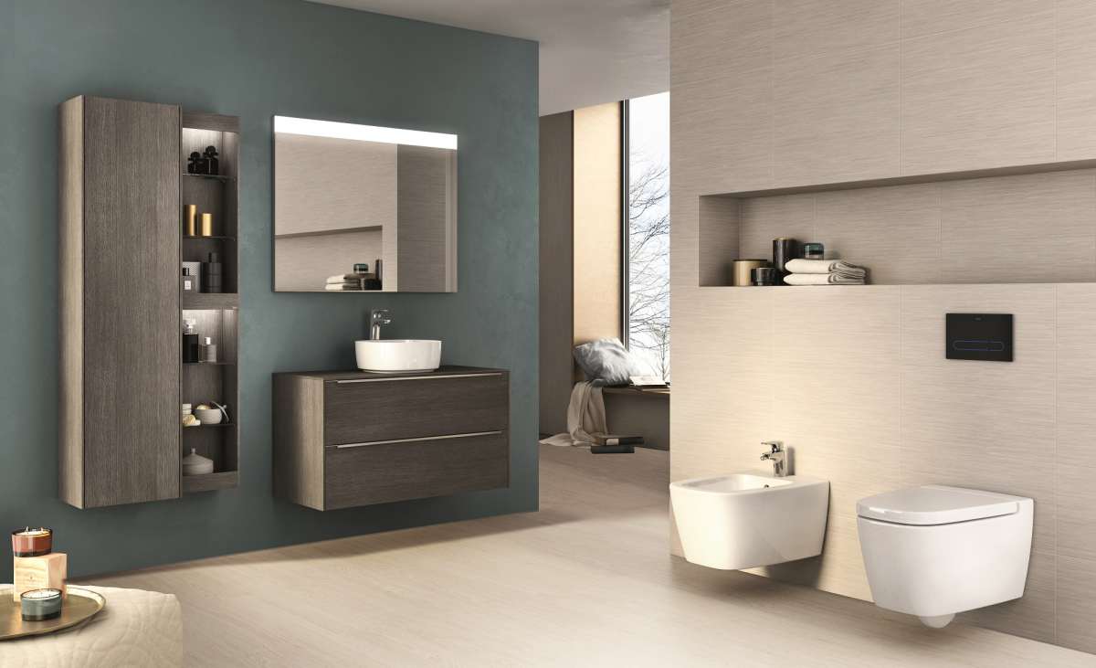 Roca Inspira Umywalka nablatowa biała