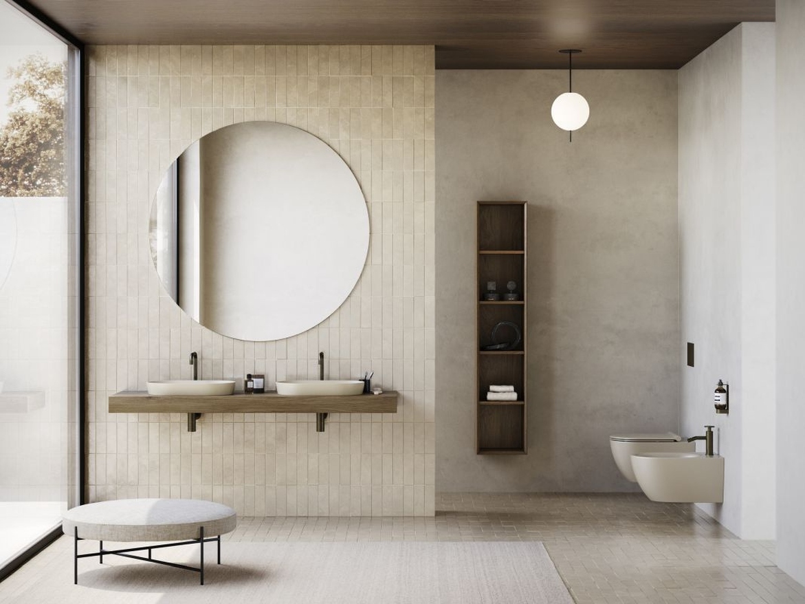 Catalano Sfera Toaleta WC Silentech bez kołnierza sabbia satin - www.Łazienkarium.pl Catalano Sfera Toaleta WC Silentech bez kołnierza sabbia satin