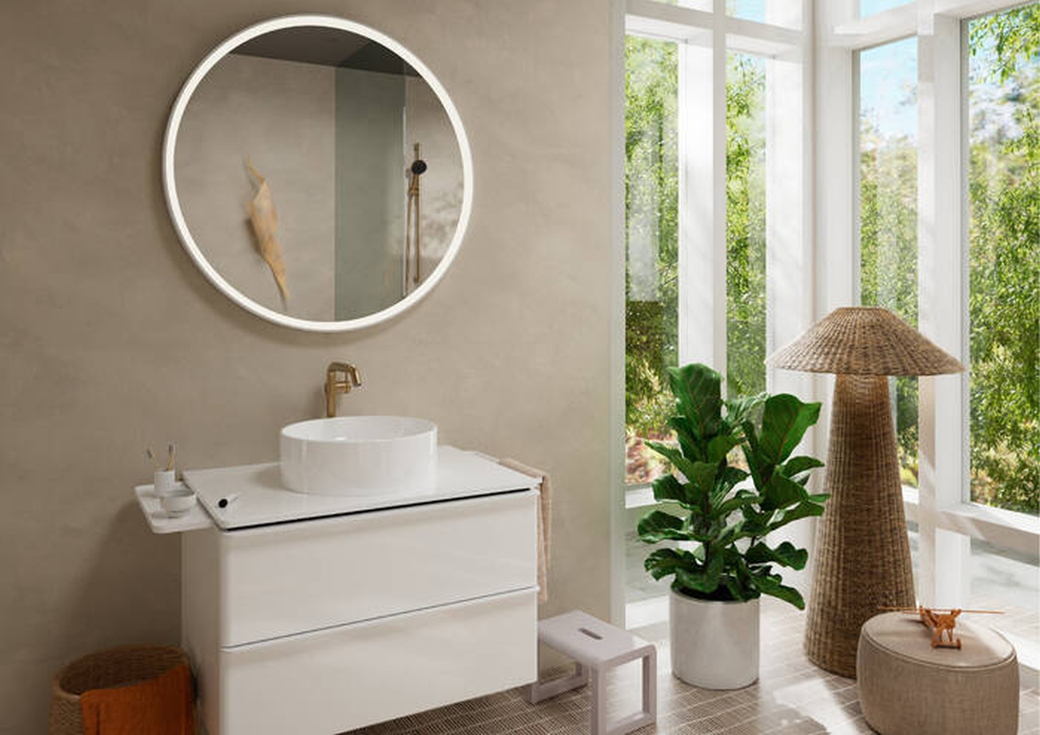 Hansgrohe Tecturis S Bateria umywalkowa wysoka z korkiem brąz szczotkowany - www.Łazienkarium.pl Hansgrohe Tecturis S Bateria umywalkowa wysoka z korkiem brąz szczotkowany