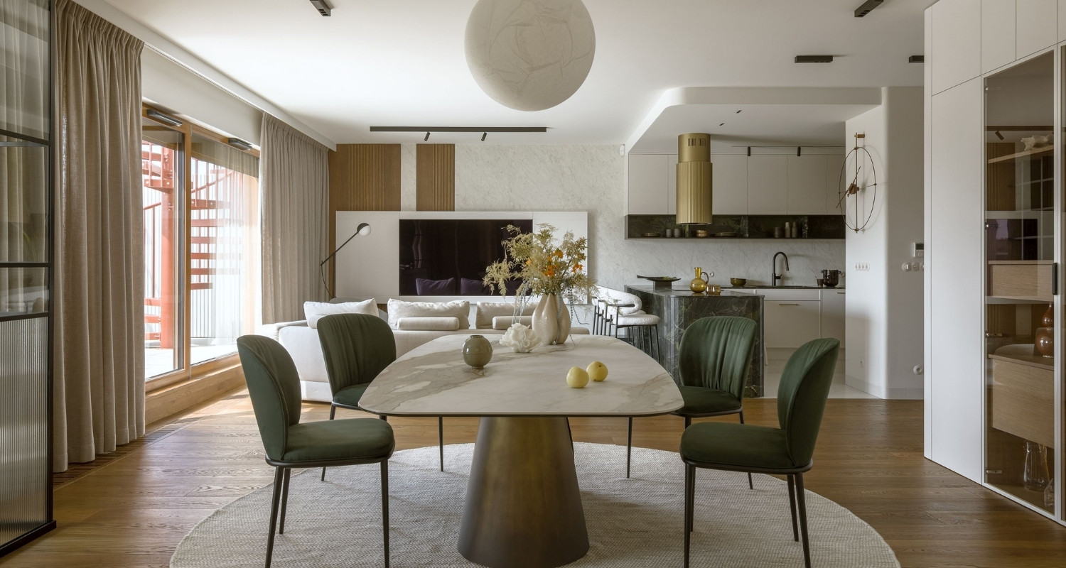 Warszawski apartament quiet luxury