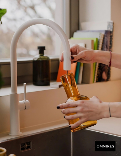 Bez dzbanka i bez butelek! Z OMNIRES SWITCH wypijesz krystaliczną wodę prosto z kranu