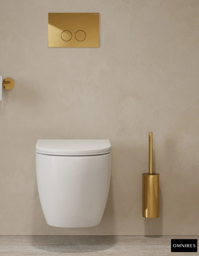 Oszczędność wody i elegancki wygląd w jednej instalacji. Poznaj stelaż podtynkowy OMNIRES STRONGFRAME