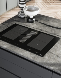 Tradycyjne okapy odchodzą do lamusa. Płyty ze zintegrowanym okapem Franke 2gether to hit w projektowaniu kuchni!